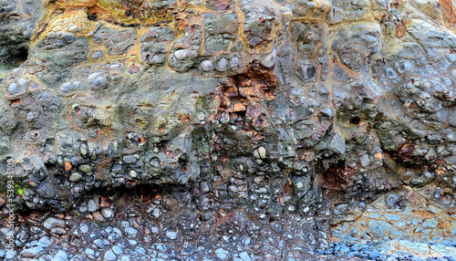 Slika na platnu Spheroidal weathering of basalt