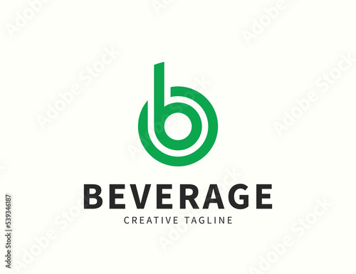 Modern a letter logo design template