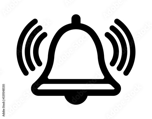 Alarm, alert, bell icon illustration | png