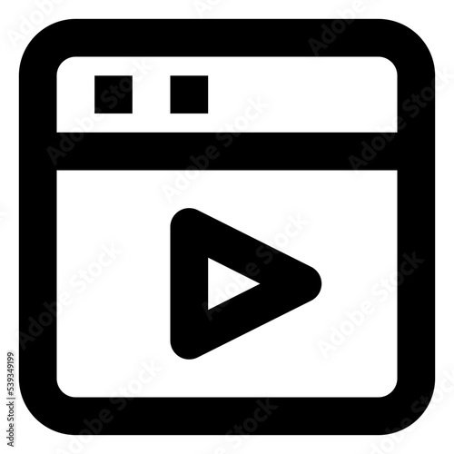 Free Download Icon Advertising With Style Outline - GFXLoad