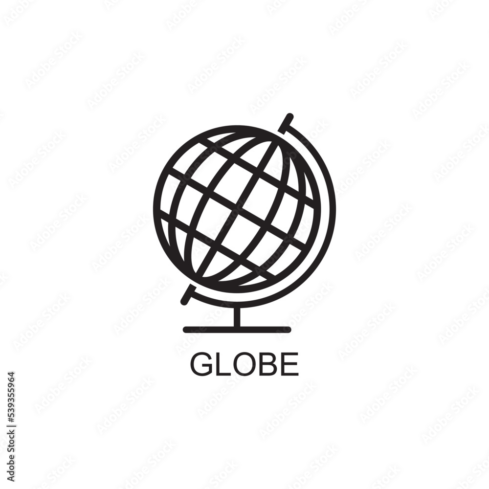 globe icon , web icon vector