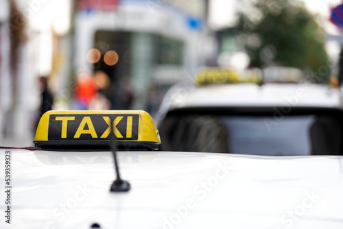 Taxi sign