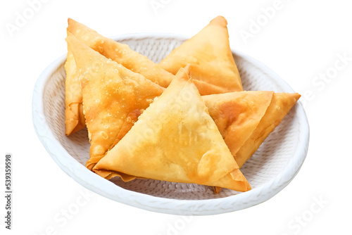 Tableau sur toile Indian cheese samosa