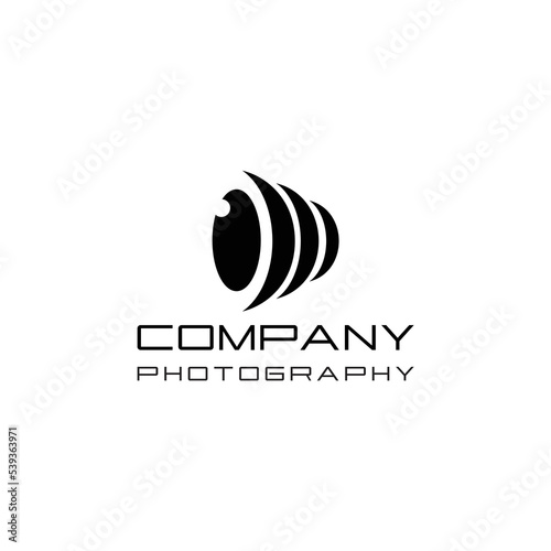 vector logo for photographer template elements