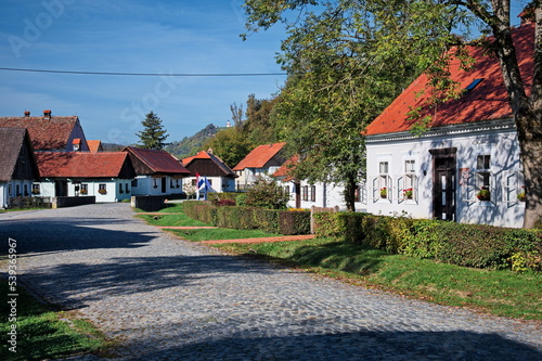 Traditional little village in Croatia