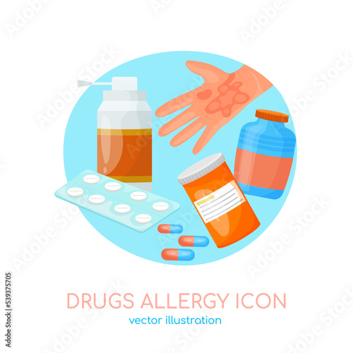 Drug allergy. Abnormal reaction of your immune system to a medication