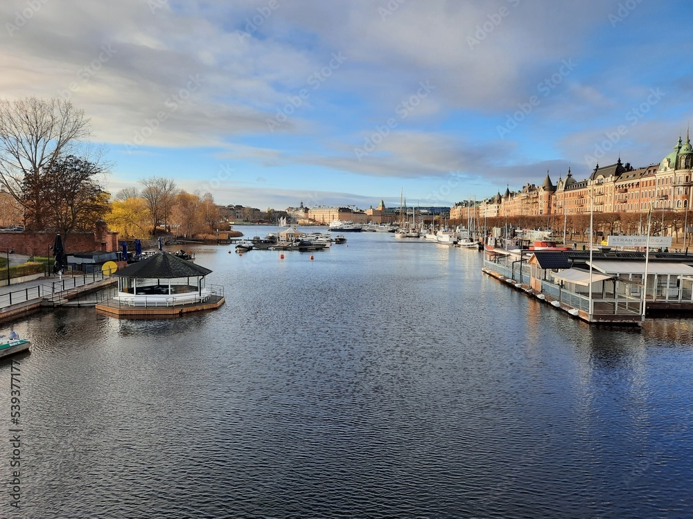 View from Djurgårdsbron Bridge