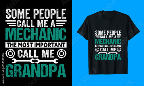 Mechanic T-shirt Design