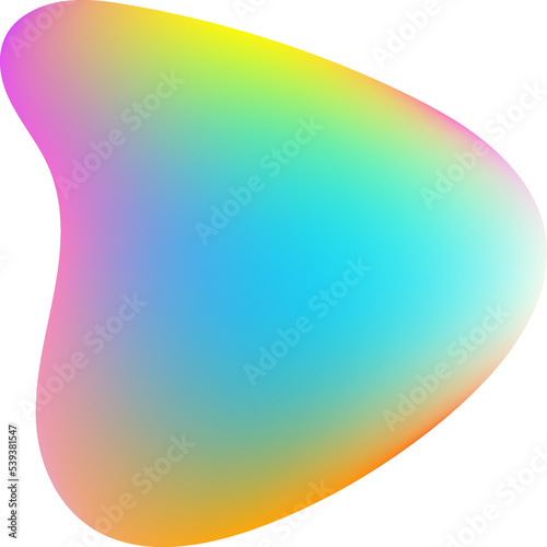 Organic Shape Gradient color