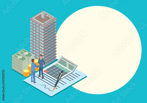 マンション購入のイメージイラスト
