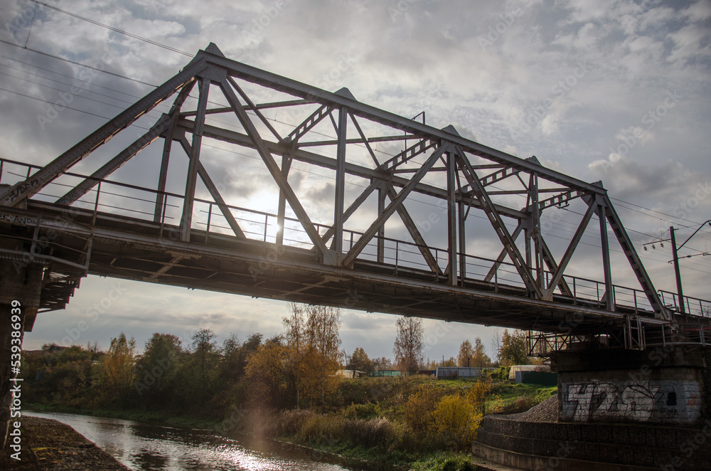 Fototapeta premium Railway bridge