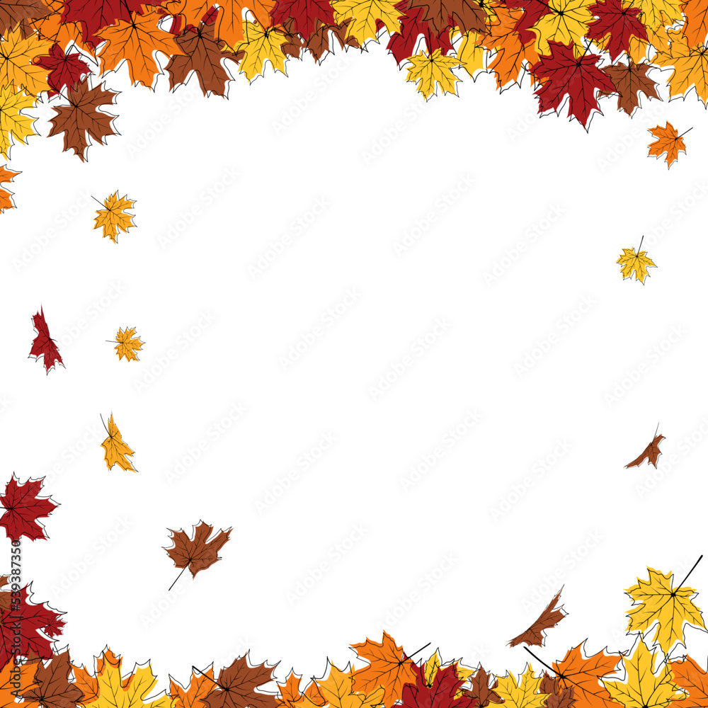 Autumn Maple Frame Autumn Maple Frame