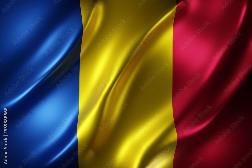 Chad 3d flag Chad 3d flag