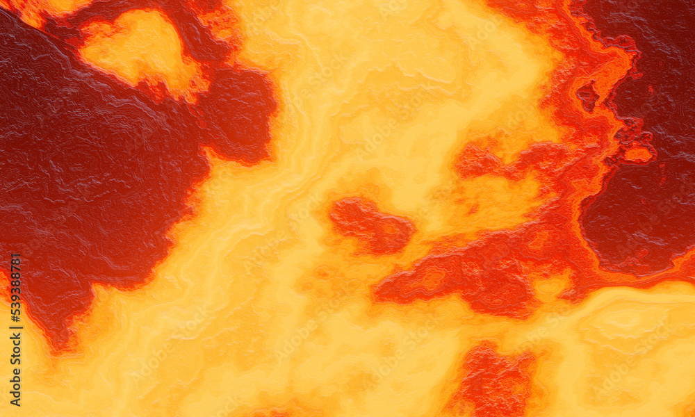 3D rendered abstract volcanic lava background 3D rendered abstract volcanic lava background