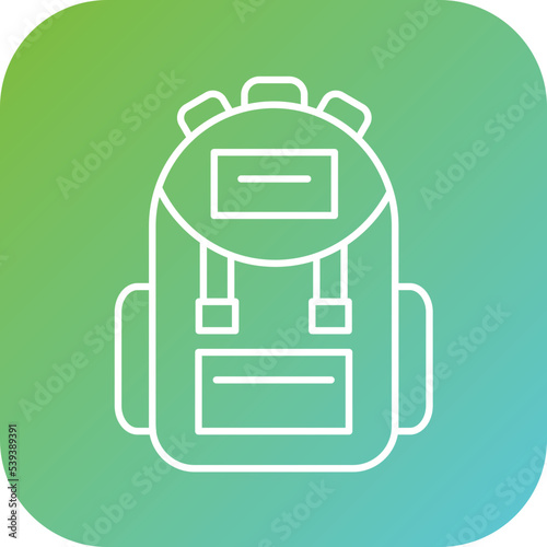Bagpack Icon Style
