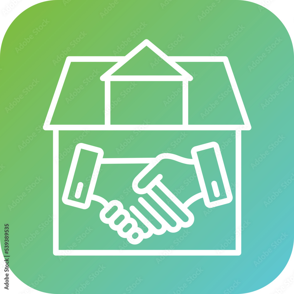 House Deal Icon Style House Deal Icon Style
