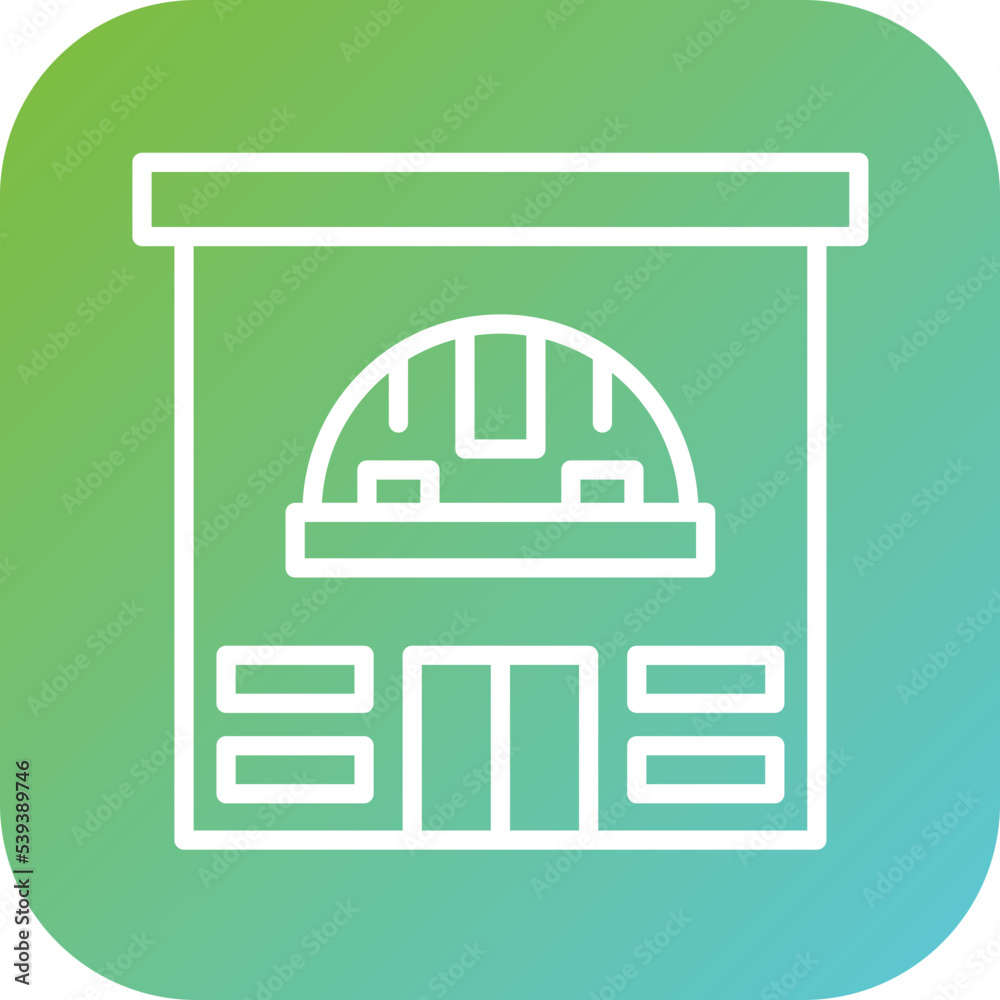 Fototapeta premium Construction Icon Style