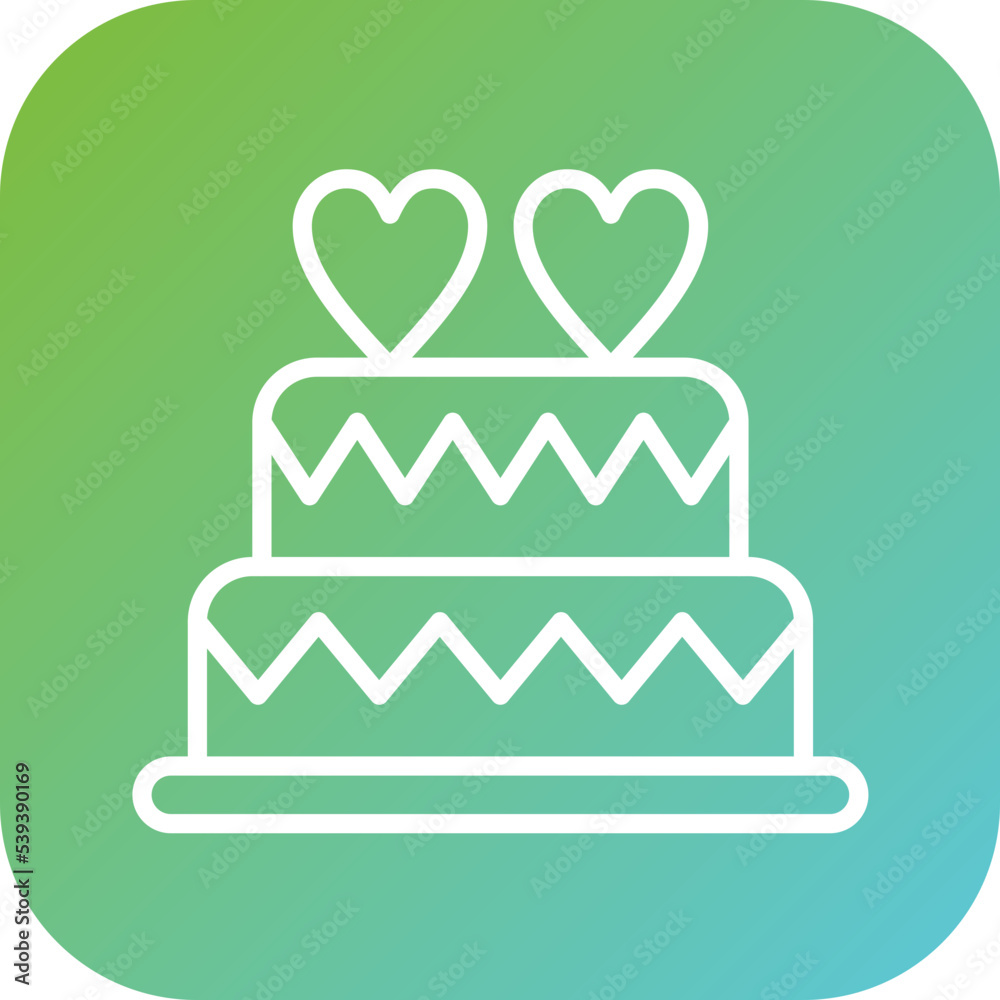 Cake Icon Style Cake Icon Style