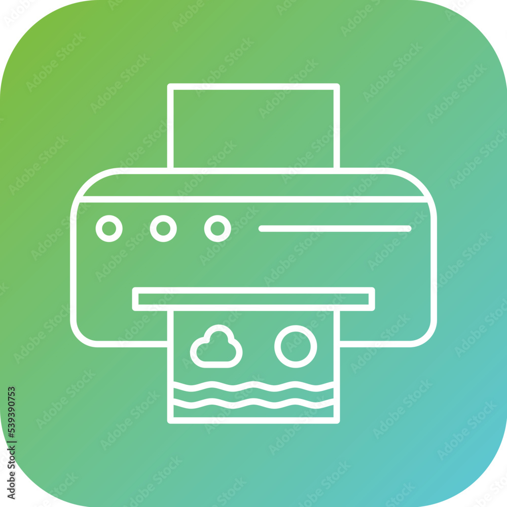 Printer Icon Style Printer Icon Style