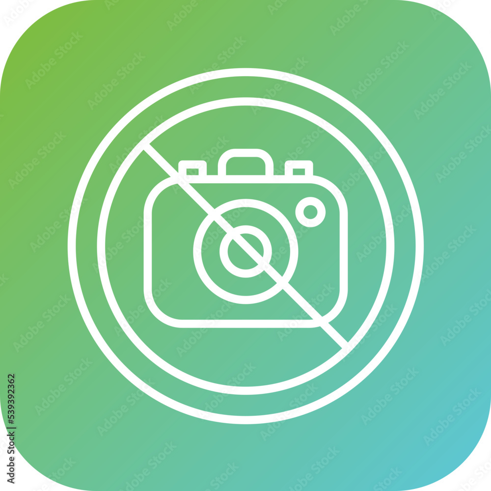 No Camera Icon Style No Camera Icon Style