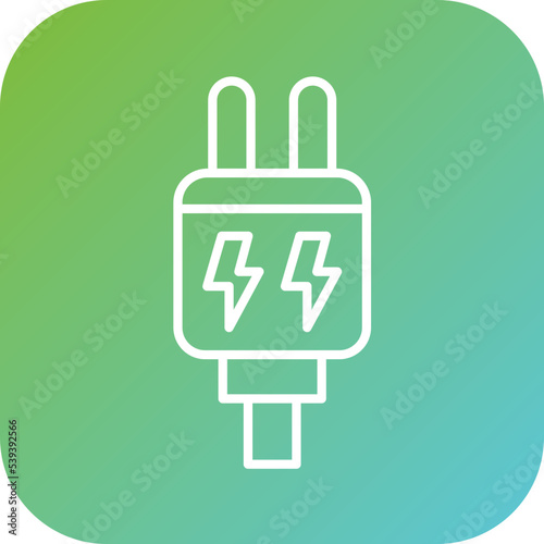 Power Plug Icon Style