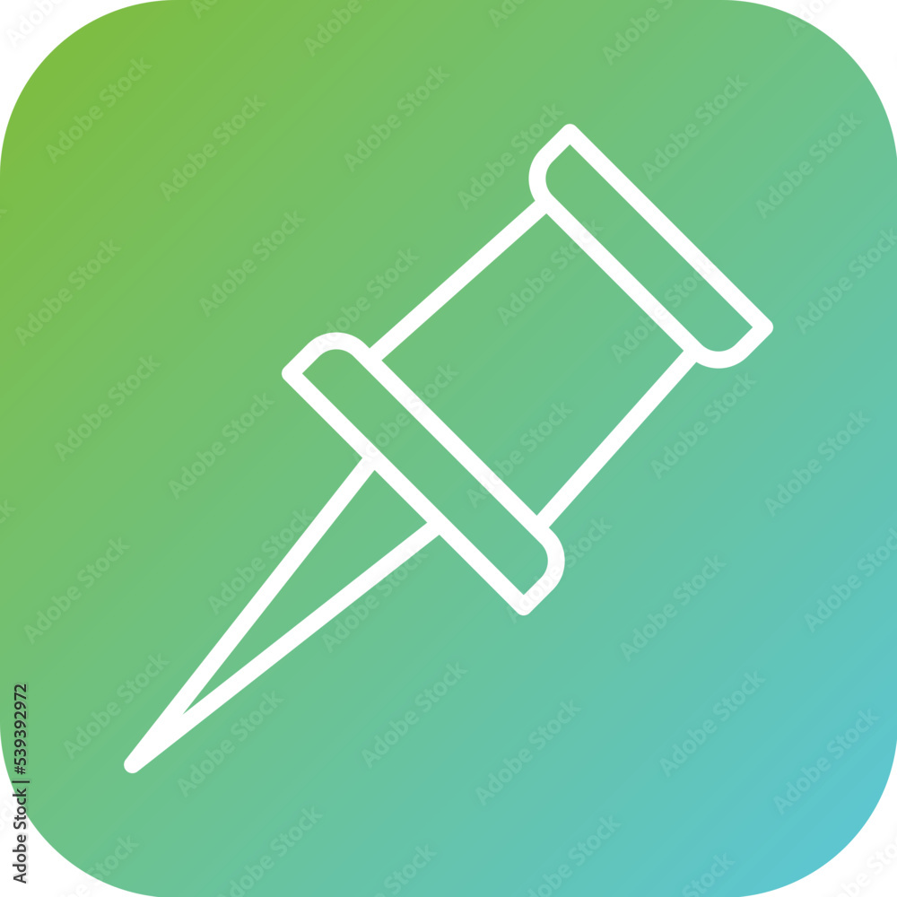 Push Pin Icon Style Push Pin Icon Style