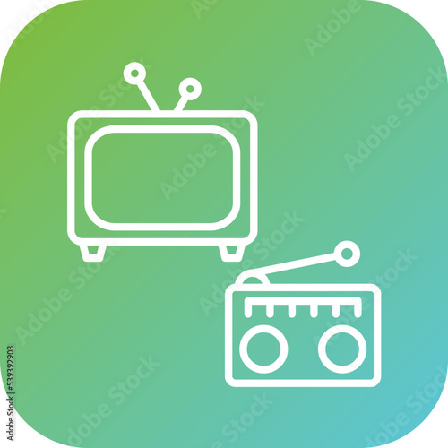 Mass Media Icon Style