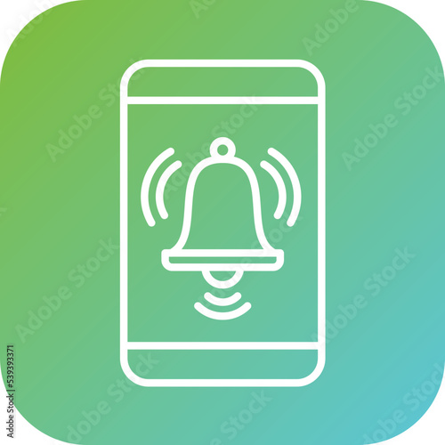 Smartphone Alarm Icon Style