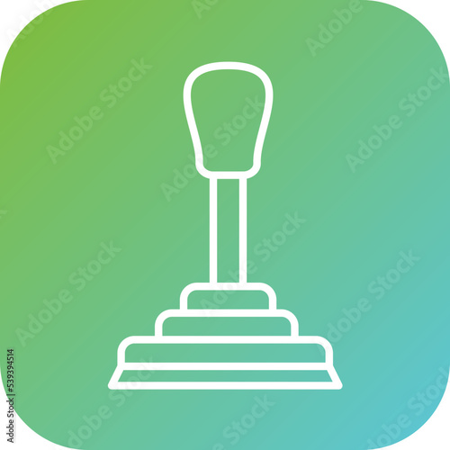 Car Shift Icon Style