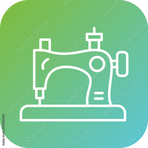 Sewing Machine Icon Style