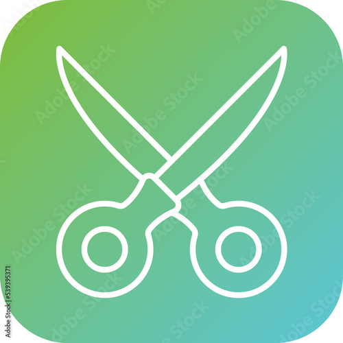 Scissor Icon Style
