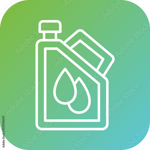 Oil Canister Icon Style