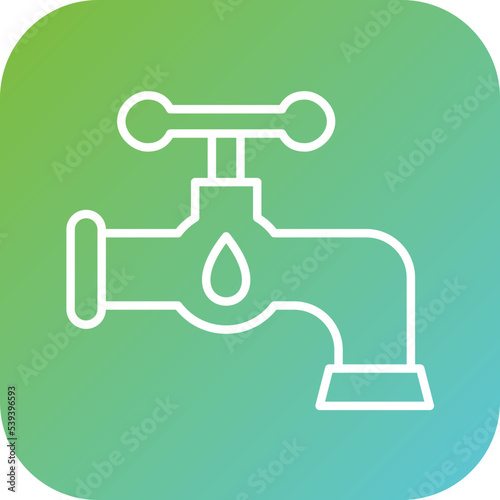 Oil Tap Icon Style