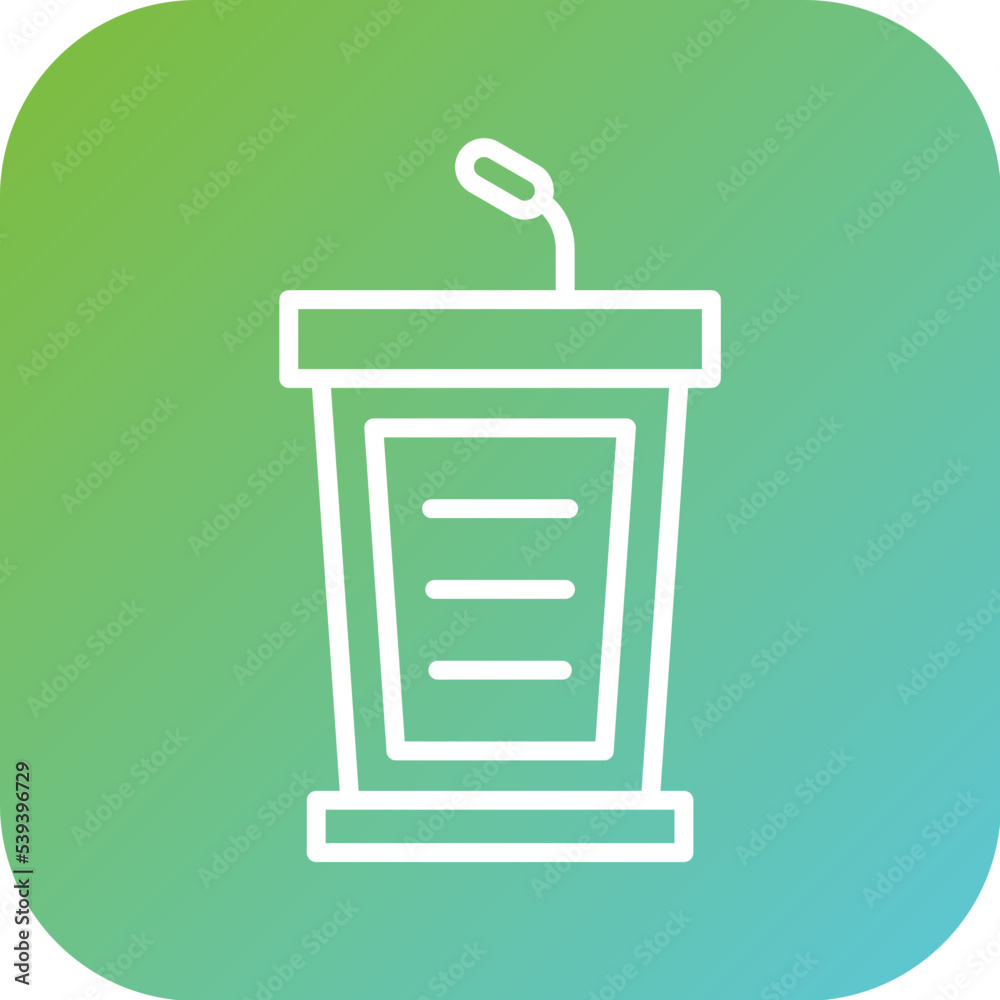 Podium Icon Style Podium Icon Style