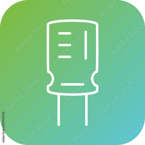 Capacitor Icon Style