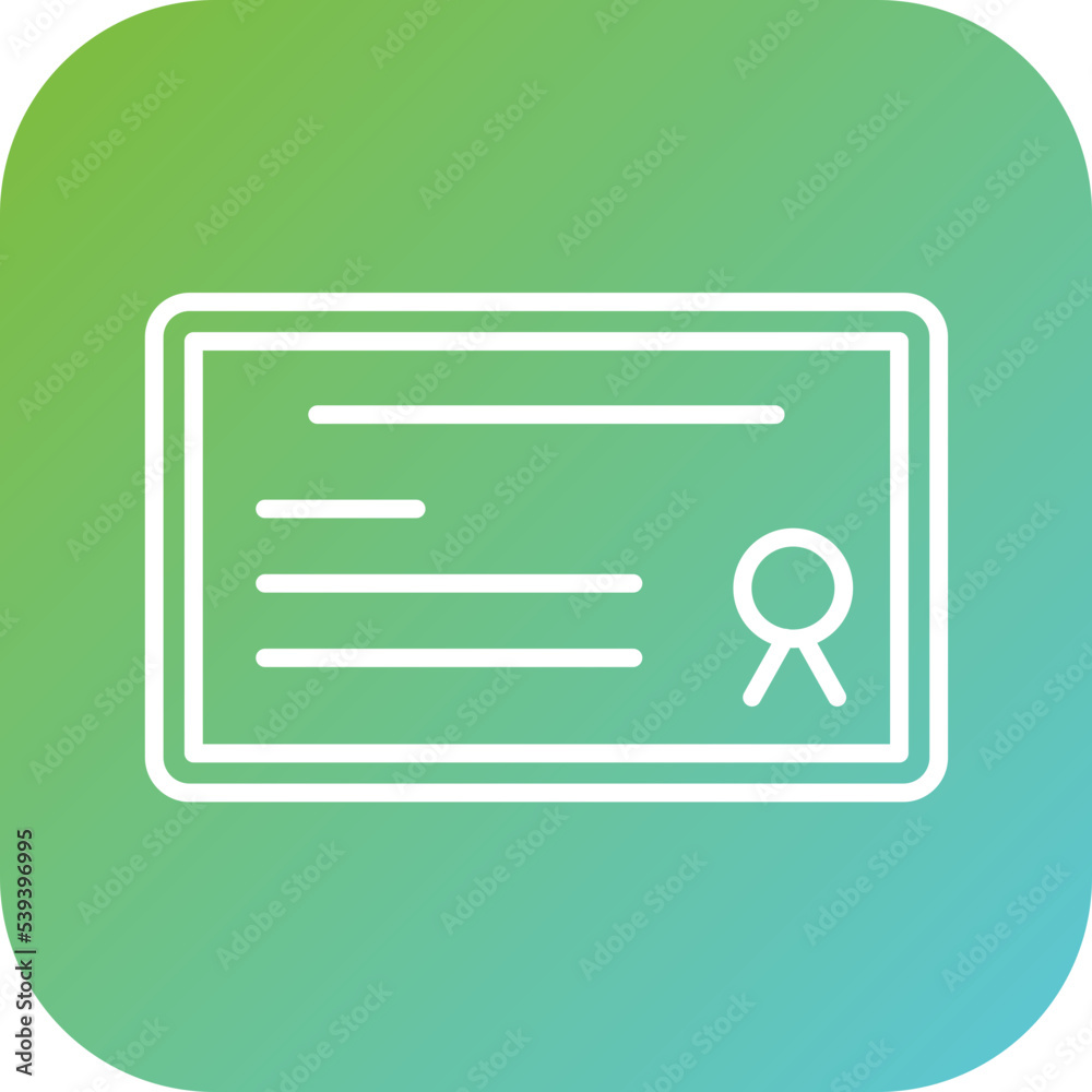 Certificate Icon Style Certificate Icon Style