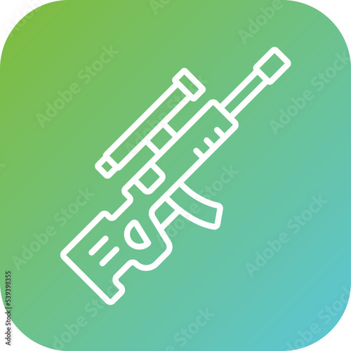 Designated Marksman Rifle Icon Style