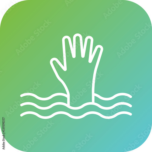 Drown Icon Style
