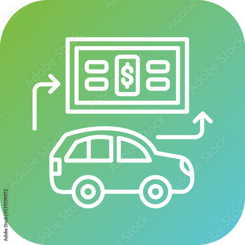 Equity Lease Icon Style