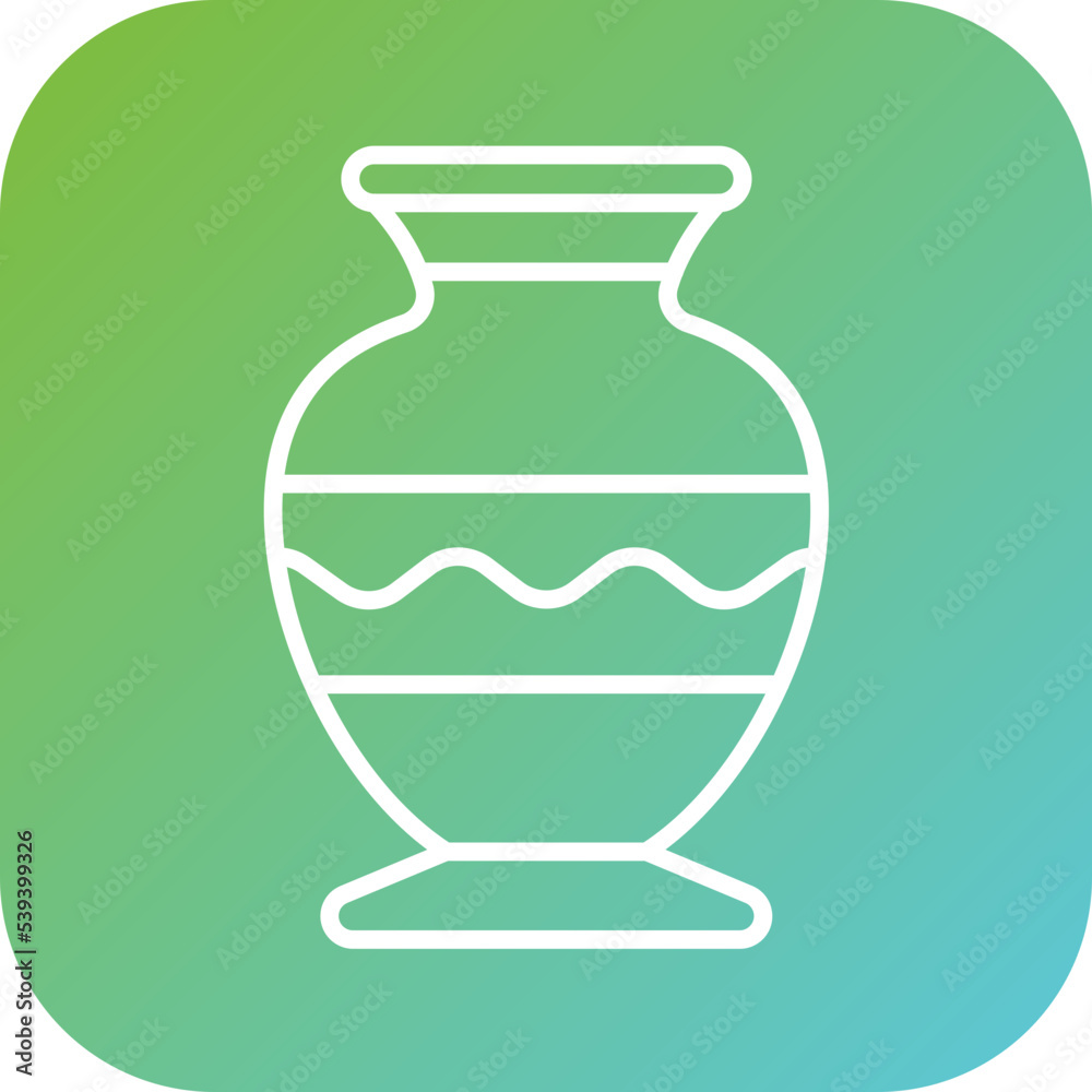 Vase Icon Style