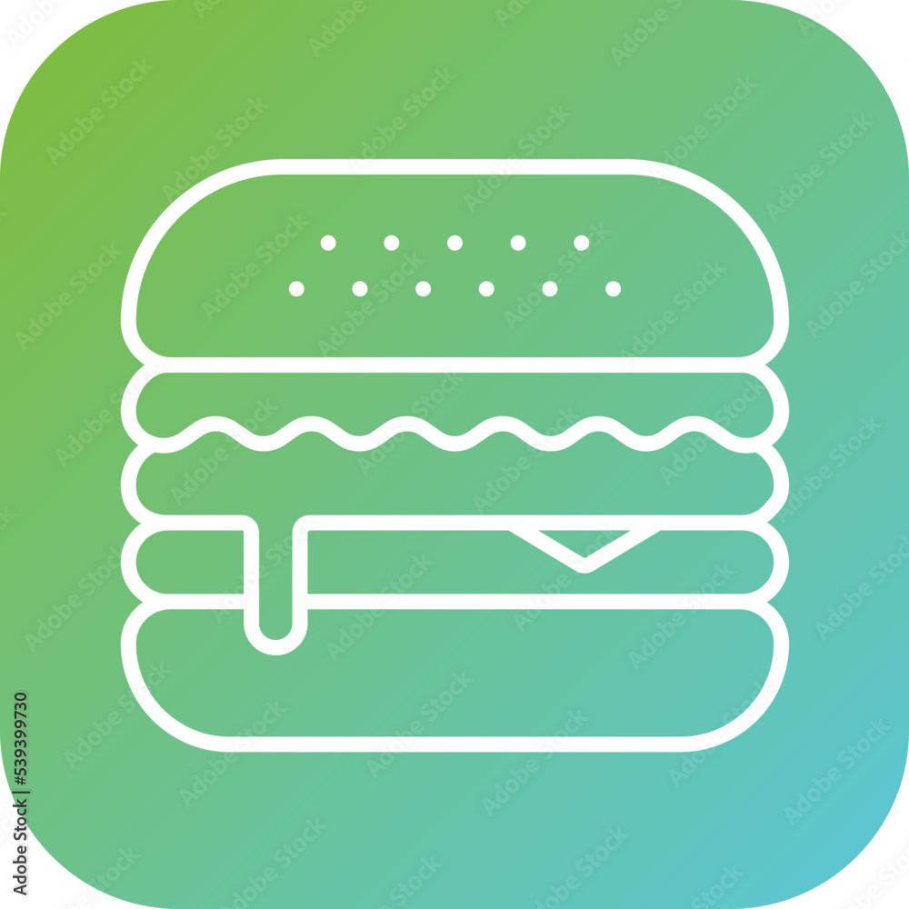 Burger Icon Style Burger Icon Style