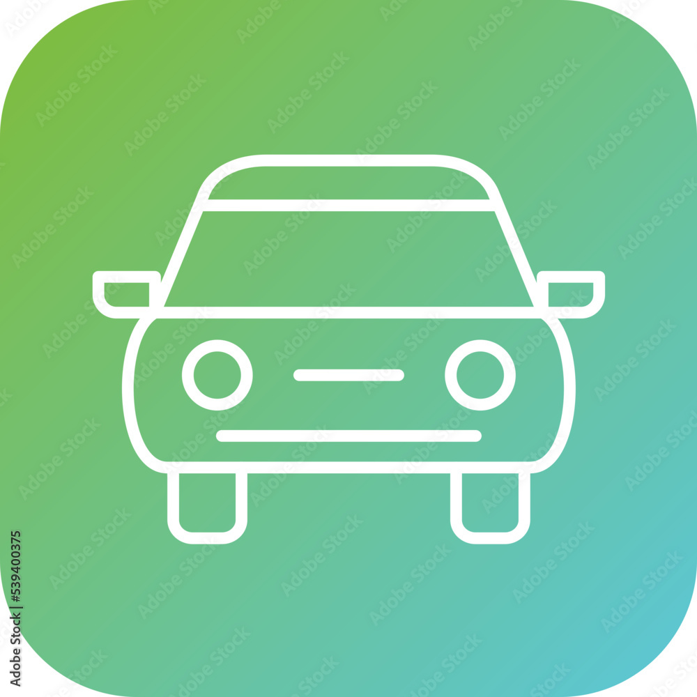 Obraz premium Car Icon Style