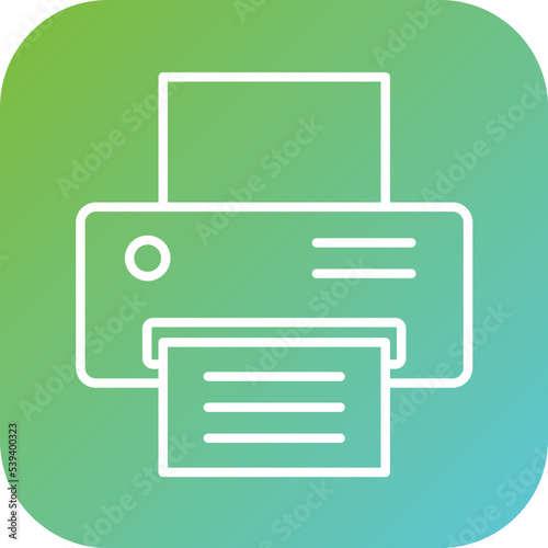 Printer Icon Style