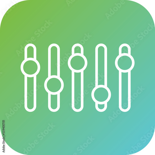 Audio Mixing Icon Style