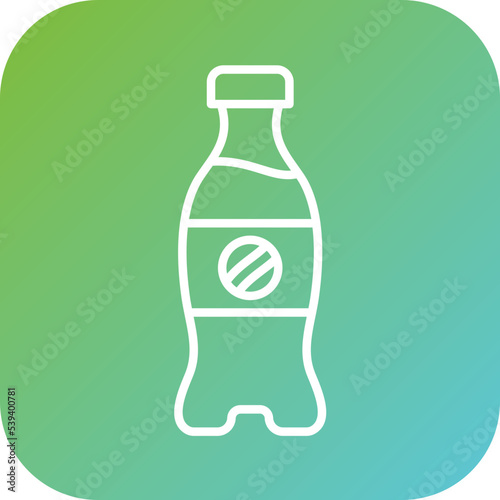 Cola Bottle Icon Style