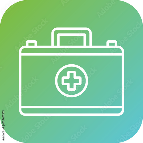 First Aid Kit Icon Style