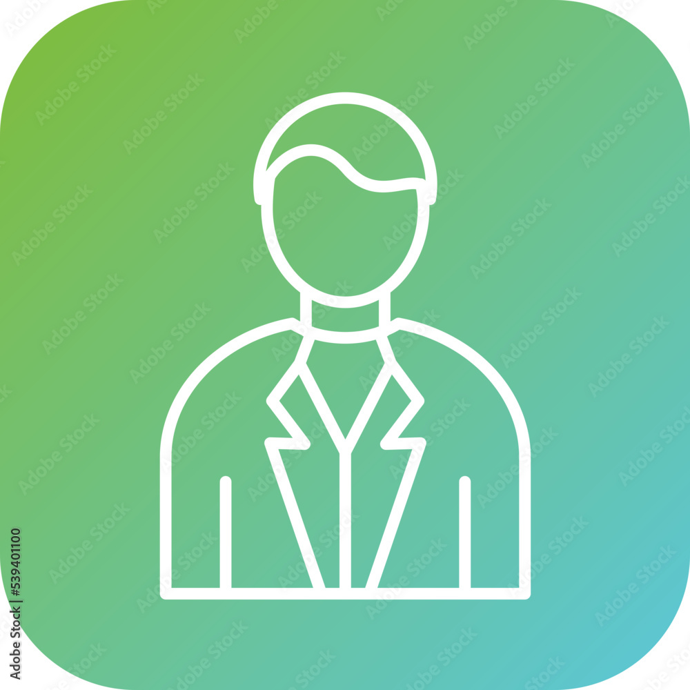 Scientist Icon Style