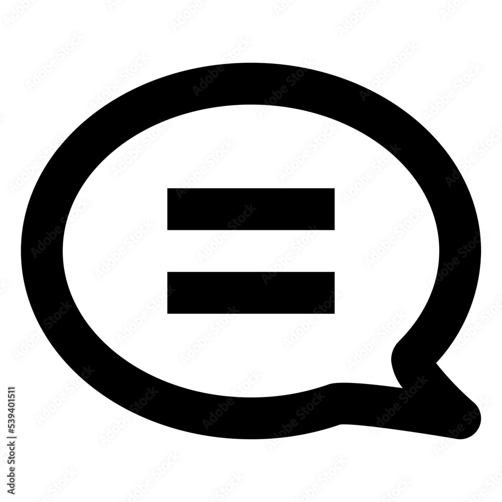 Icon Communication With Style Outline