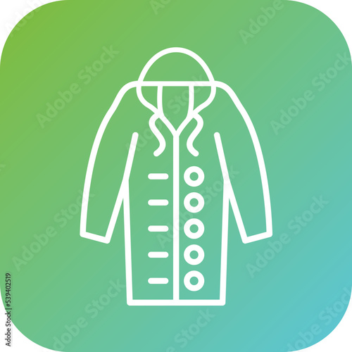 Raincoat Icon Style