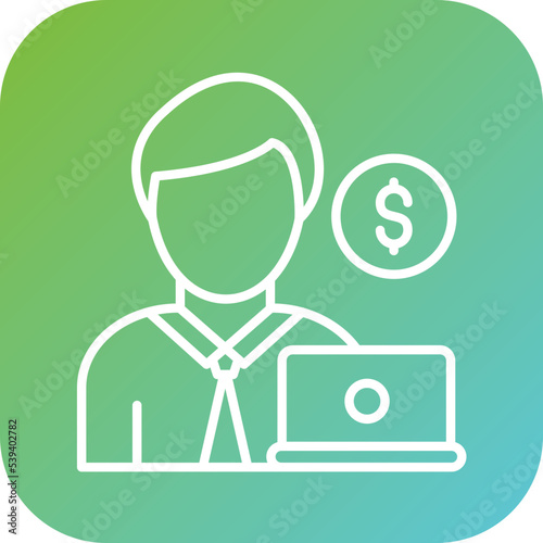 Freelancer Male Icon Style